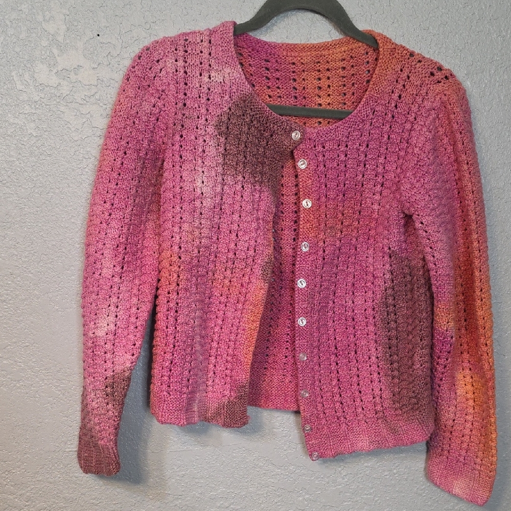 Pink Gradient Women's Sweater